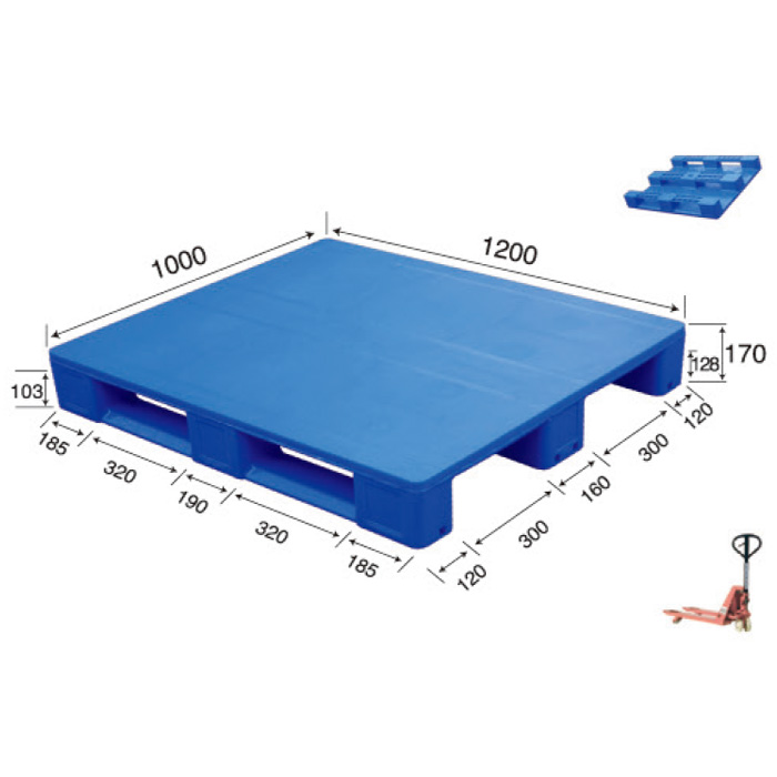 Plastic Pallets for Basement Storage